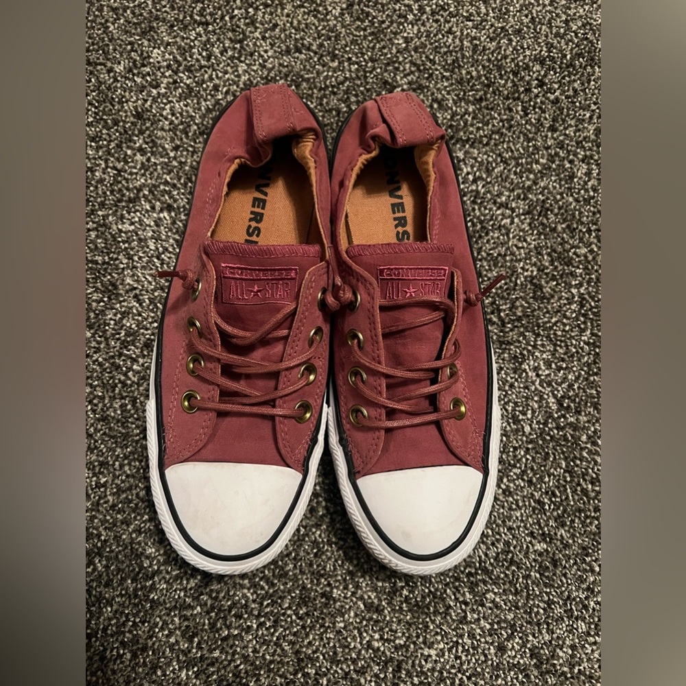 Women Converse Chuck Taylor AS Shoreline Slip, 558593F Size 6 Port/Raw Sugar